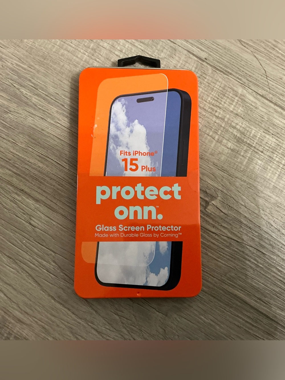 onn. iPhone 15 Plus Glass Screen Protector Open Box – Unused